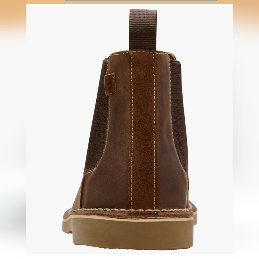 Clark's Men's Shepton Leather Chelsea Boot NWOT Size 13 M $145 - Picture 4 of 13